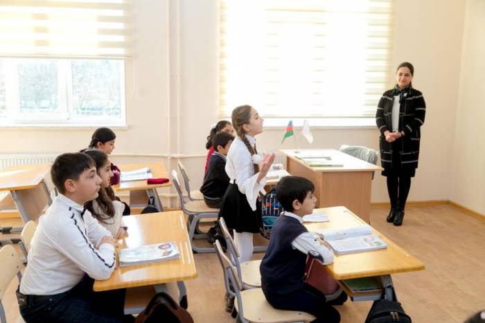 По инициативе Фонда Гейдара Алиева в Сальяне построено новое школьное здание 