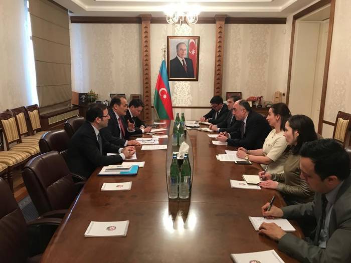 Эльмар Мамедъяров встретился с генсеком Совета сотрудничества тюркоязычных государств