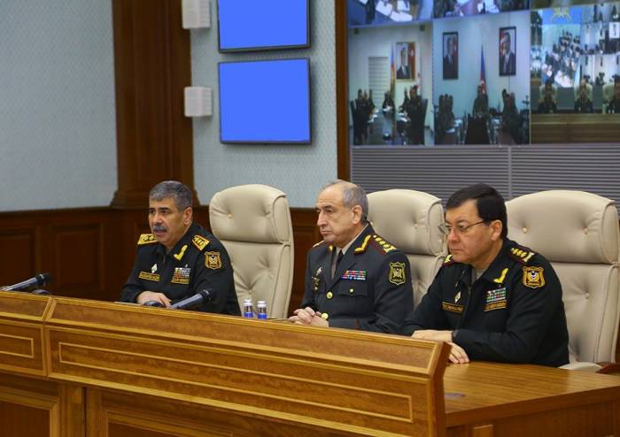 Министр обороны о высоком уровне боевой подготовки ВС Азербайджана