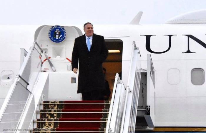 Госсекретарь США прибыл с визитом в Минск
