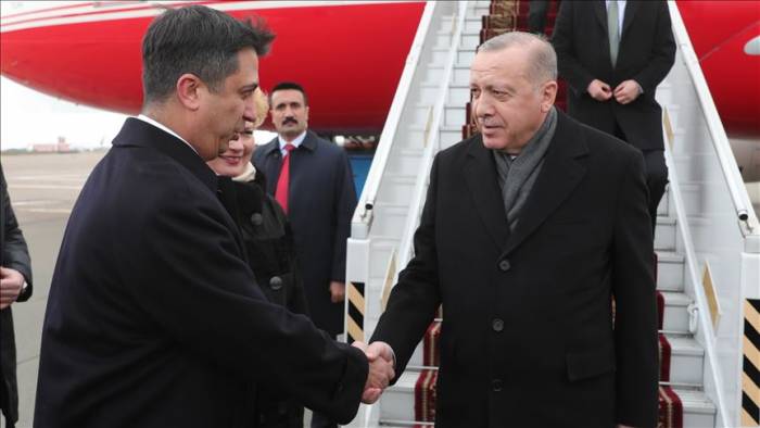 Президент Турции прибыл в Украину

