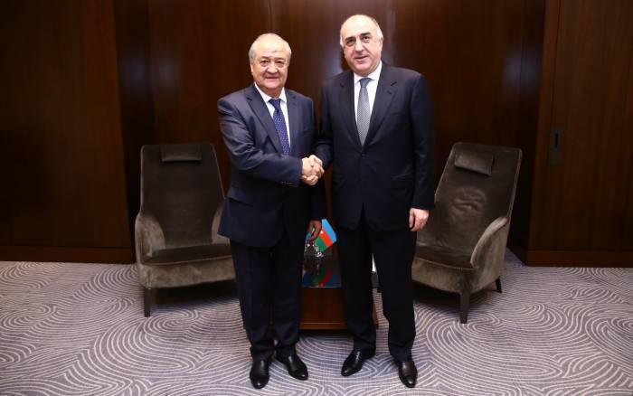 Эльмар Мамедъяров встретился с главой МИД Узбекистана в Баку - ФОТО
