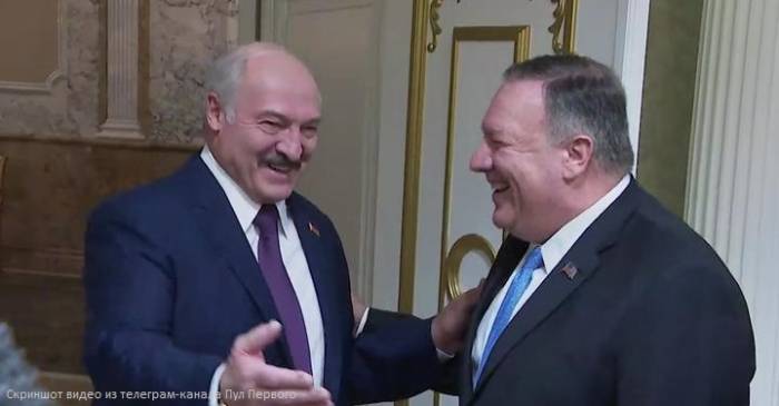 Лукашенко встречается с Помпео: «Хорошо, что вы рискнули приехать и посмотреть, что здесь за диктатура» - ВИДЕО