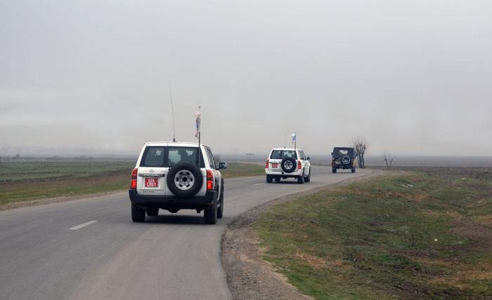 Мониторинг на линии соприкосновения войск Азербайджана и Армении прошел без инцидентов
