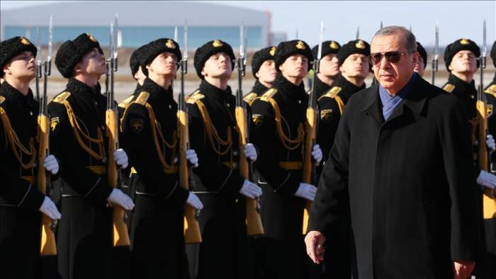 Президент Турции прибыл в Россию
