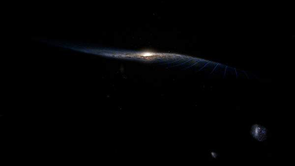 Астрономы объяснили странный изгиб нашей галактики
