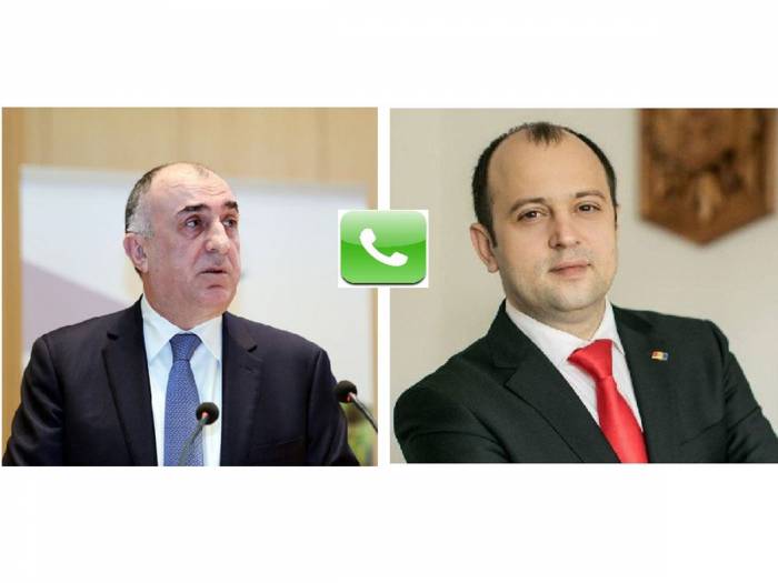 Главы МИД Азербайджана и Молдовы провели телефонную беседу
