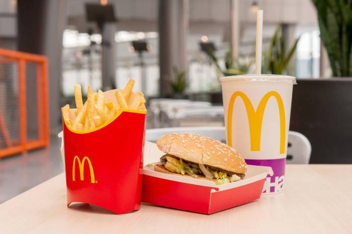Во Франции в McDonald