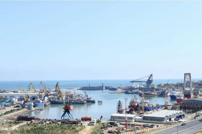 Статистика по ремонту судов ЗАО "Азербайджанское каспийское морское пароходство"
