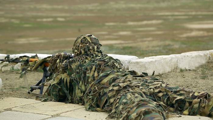 В Азербайджанской Армии проверяется подготовка снайперов - ВИДЕО
