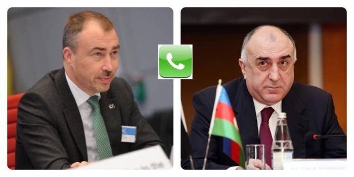 Эльмар Мамедъяров провел телефонный разговор со спецпредставителем ЕС на Южном Кавказе
