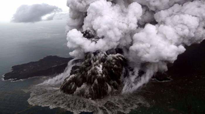 В Индонезии произошло извержение вулкана Анак-Кракатау