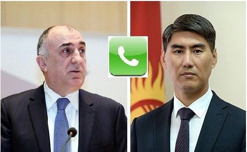 Между главами МИД Азербайджана и Кыргызстана состоялся телефонный разговор
