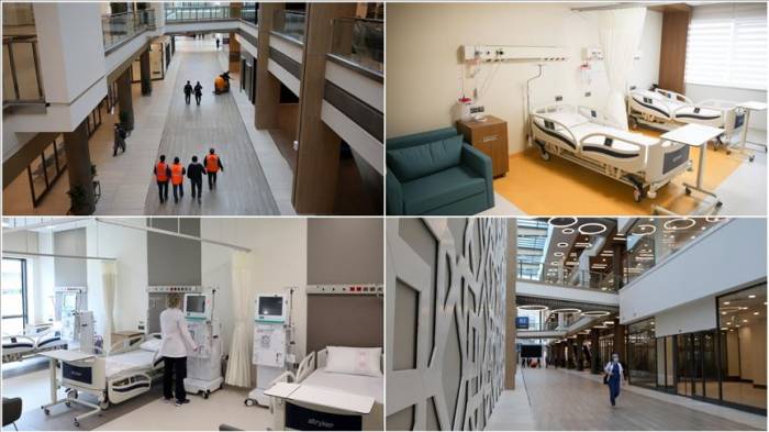 Эрдоган и Абэ открыли больницу в Стамбуле
