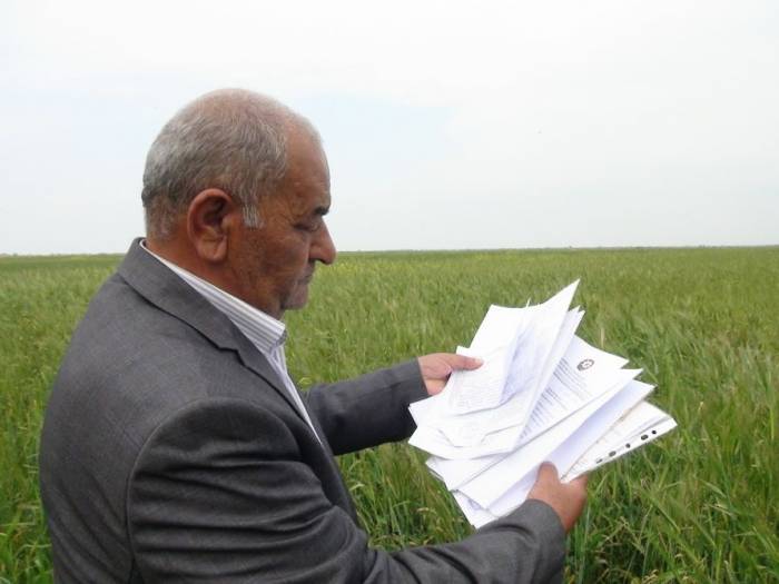 Обращение к Президенту семей, у которых отобраны земли в Билясуваре, взято под контроль
