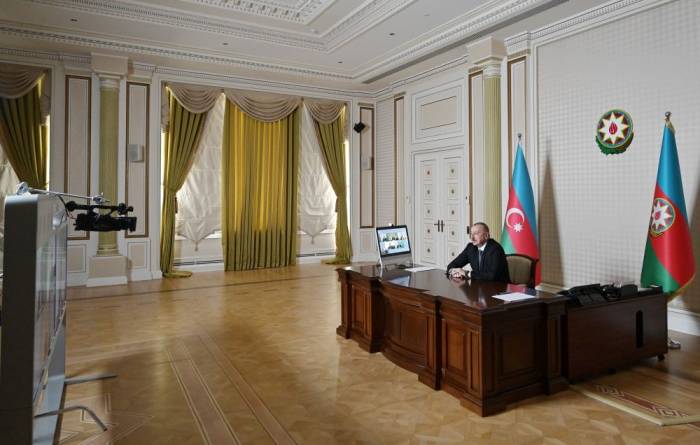 Состоялась видеоконференция между Президентом Ильхамом Алиевым и главой компании Signify- ФОТО