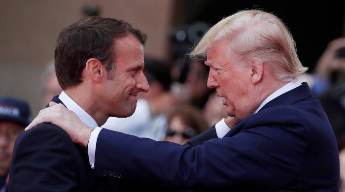 Трамп и Макрон обсудили саммит G7