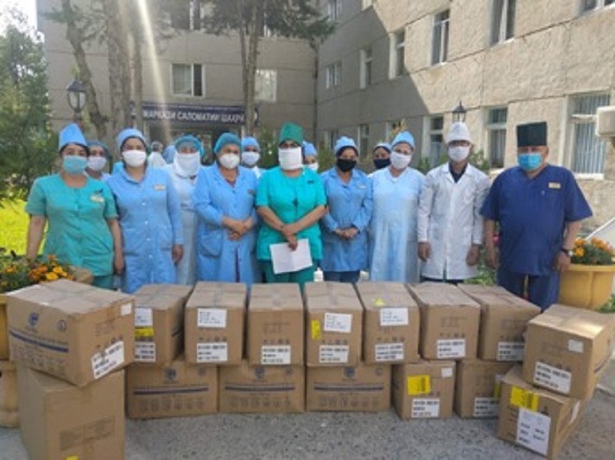 Больницы в Таджикистане получили СИЗ от Евросоюза
