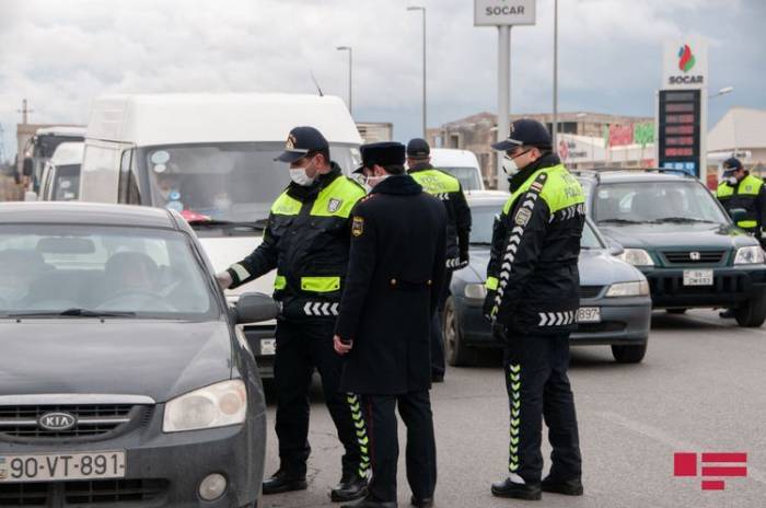 ГДП: Возвращены 518 автомобилей, пытавшихся выехать из Баку в районы