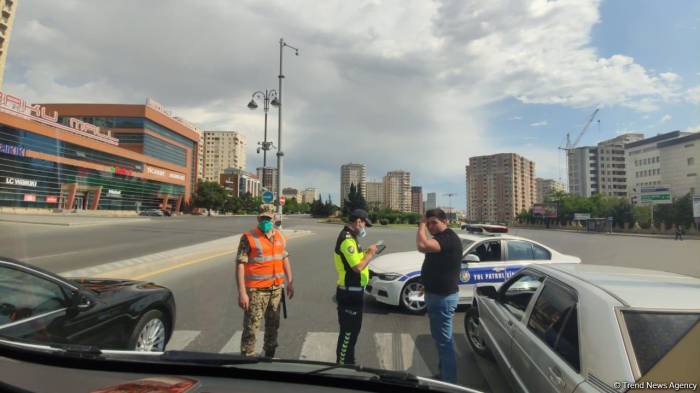 ГУП Баку: На дорогах задерживаются водители, нарушающие режим карантина