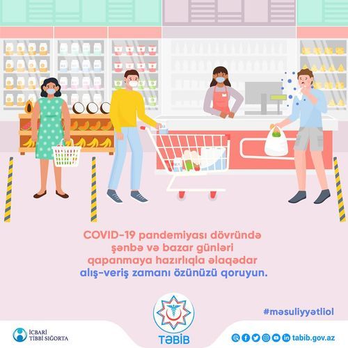 TƏBİB: Отдавайте предпочтение онлайн-покупкам
