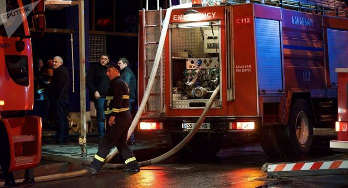 Сильный взрыв произошел в одном из спальных районов Тбилиси