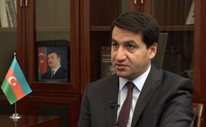 Хикмет Гаджиев: Путем военных авантюр Армения стремится вовлечь в армяно-азербайджанский конфликт военно-политические организации, членом которых является