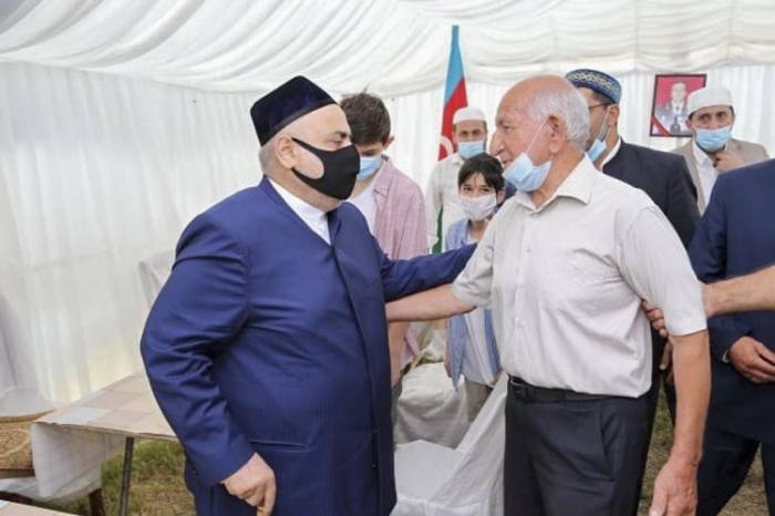 Председатель УМК навестил семью погибшего генерала Полада Гашимова - ФОТО

