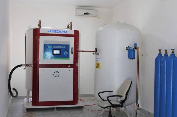 В  АМУ запущен кислородный генератор, необходимый в лечении COVID-19 - ФОТО
