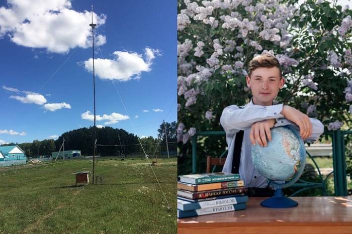Школьник построил вышку с Wi-Fi в глухом селе ради славы на YouTube