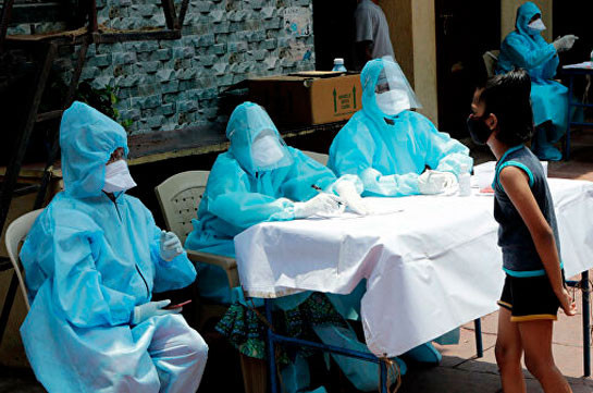В Индии за сутки выявили более 40 тысяч случаев коронавируса
