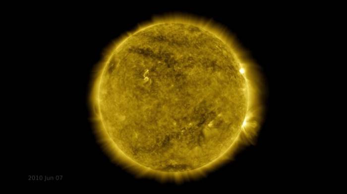 NASA показало 11-летний солнечный цикл в одном видео
