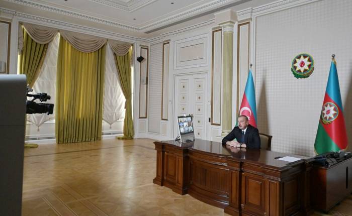 Ильхам Алиев: Если с территории Армении осуществляется обстрел азербайджанских позиций, азербайджанских сел, то мы будем давать и даем адекватный ответ
