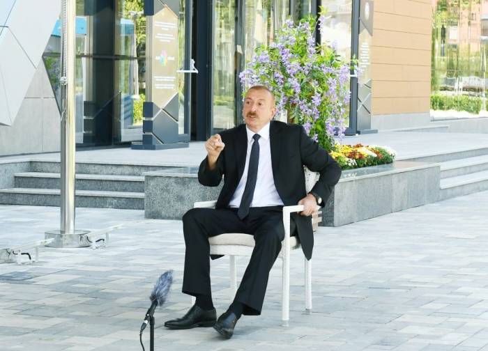 Ильхам Алиев: В последние годы социально-экономическое развитие Балакенского района идет хорошо