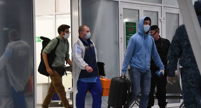 Из России на родину вывозными рейсами вернулись более 600 граждан Таджикистана