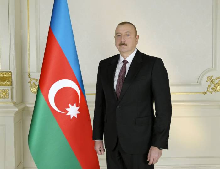Президент Ильхам Алиев поздравил Короля Бельгии
