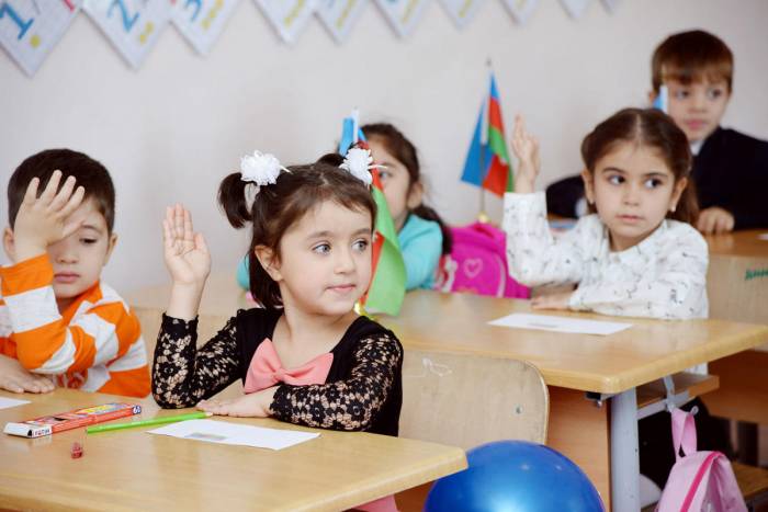 Прием в группы дошкольной подготовки в Азербайджане планируется провести в августе
