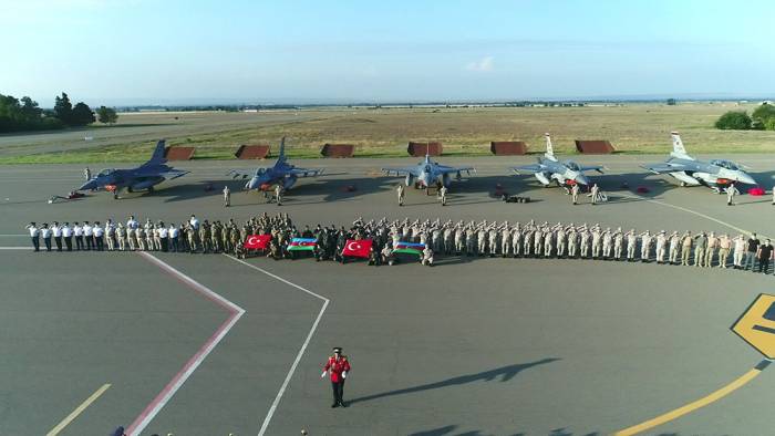 Самолеты F-16 ВВС Турции прибыли в Азербайджан - ФОТО-ВИДЕО