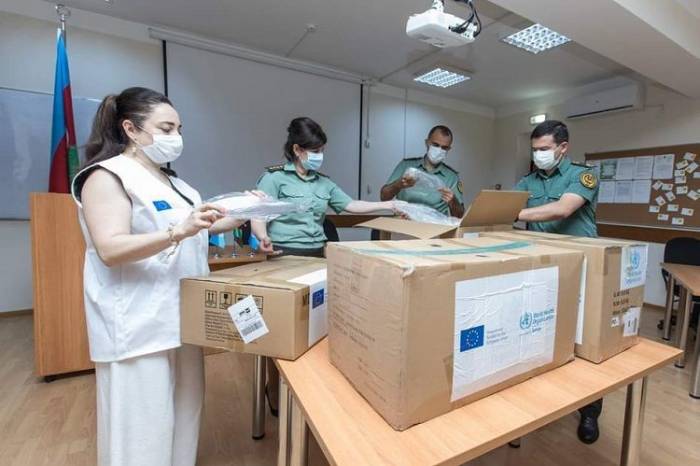 Главному медицинскому управлению Минюста переданы средства индивидуальной защиты 
