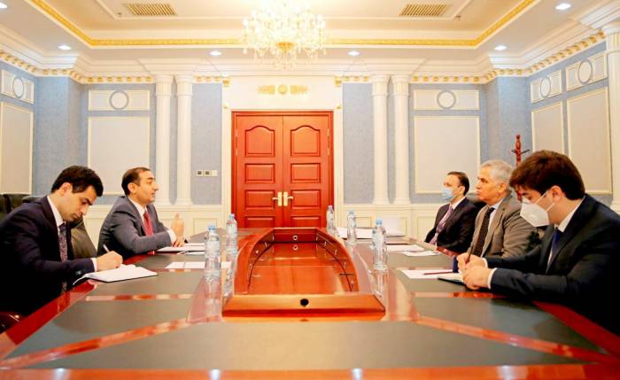Посол Азербайджана встретился с замглавой МИД Таджикистана

