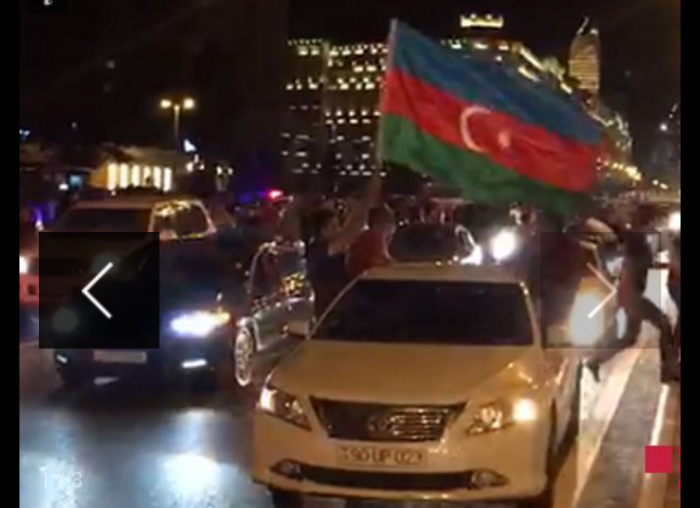 В районах и городах Азербайджана проведены шествия в поддержку армии
