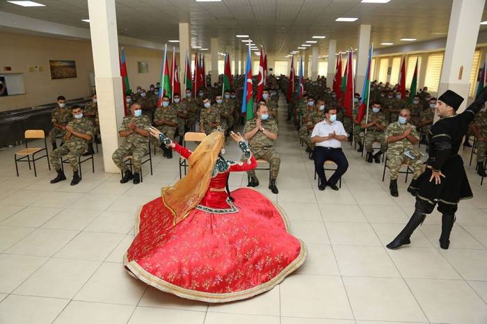 В воинской части Азербайджана проведено мероприятие - ФОТО-ВИДЕО