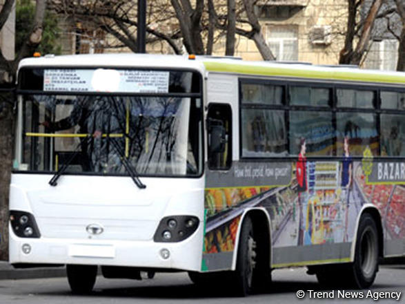 Изменен маршрут движения одного из бакинских автобусов
