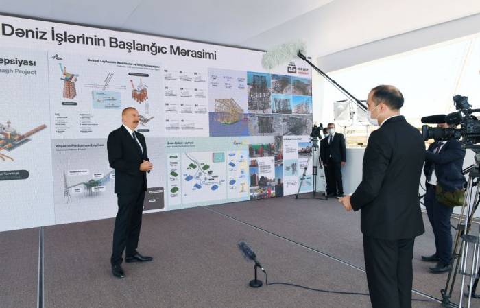 Президент Ильхам Алиев: Все проекты успешно реализуются