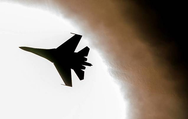 Су-27 поднимался на сопровождение самолета ВМС Италии над Черным морем