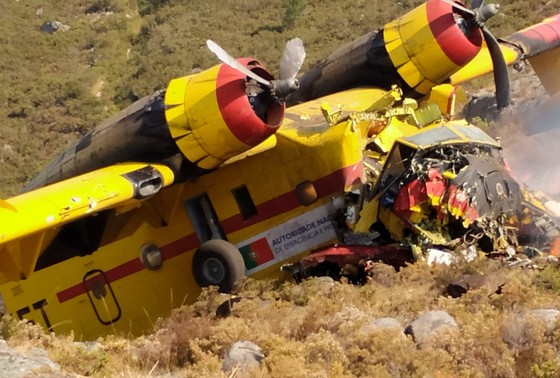 Самолет разбился на границе Португалии и Испании – погиб пилот
