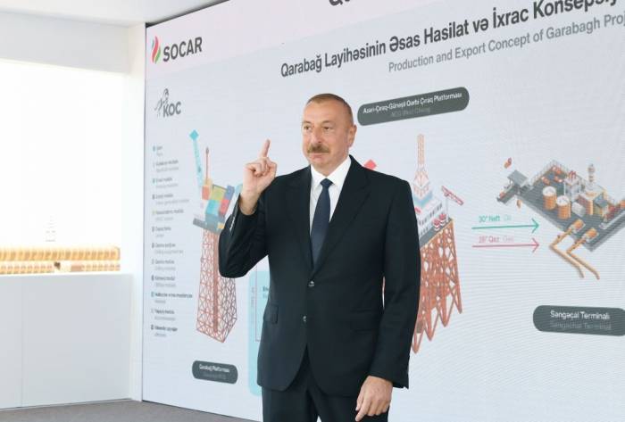 Президент Ильхам Алиев: Тогдашнее руководство Азербайджана – тандем НФА-Мусават - позволило оккупировать наши земли