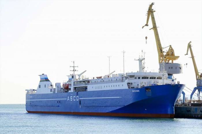 Объем морских экспортных грузоперевозок Азербайджана составил более 165 тысяч тонн
