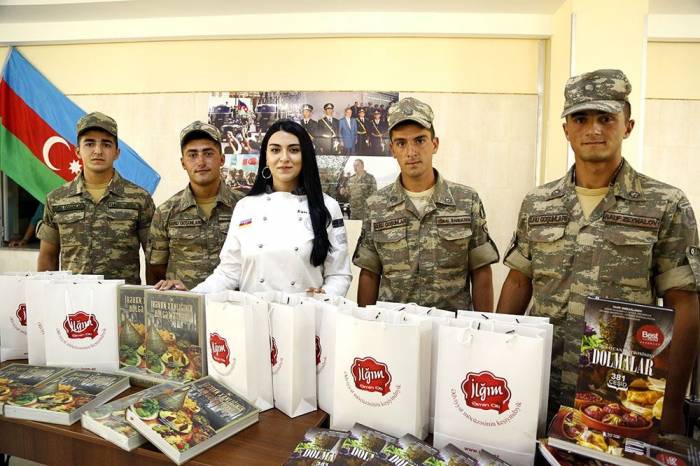 В воинской части Азербайджана прошло мероприятие по случаю Гурбан- байрамы - ФОТО