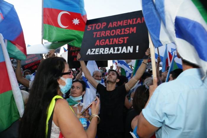 The Jewish Press: "Сотни азербайджанских евреев в Израиле выступили против агрессии Армении" - ФОТО
